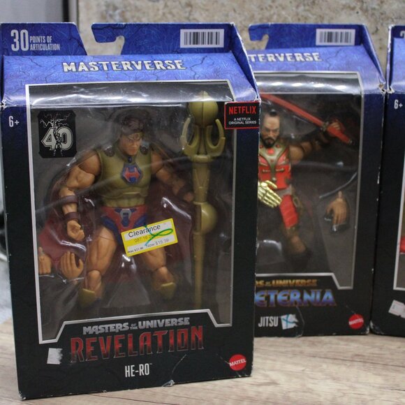 MATTEL MASTERS OF THE UNIVERSE MASTERVERSE Bundle Of 5 Action Figures New - Picture 2 of 11